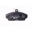 Jeu de 4 plaquettes de frein avant HELLA 8DB 355 018-431 - Visuel 3