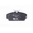 Jeu de 4 plaquettes de frein avant HELLA 8DB 355 018-441 - Visuel 3