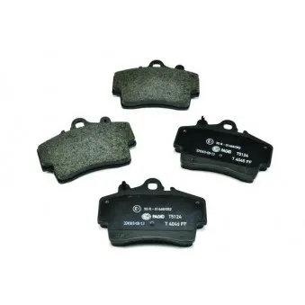 Jeu de 4 plaquettes de frein avant HELLA 8DB 355 018-471