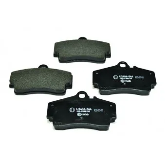 Jeu de 4 plaquettes de frein arrière HELLA 8DB 355 018-481