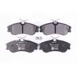 Jeu de 4 plaquettes de frein avant HELLA 8DB 355 018-541 - Visuel 1
