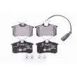 Jeu de 4 plaquettes de frein arrière HELLA 8DB 355 018-601 - Visuel 1