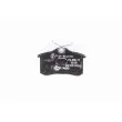 Jeu de 4 plaquettes de frein arrière HELLA 8DB 355 018-601 - Visuel 3