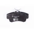 Jeu de 4 plaquettes de frein avant HELLA 8DB 355 018-651 - Visuel 3