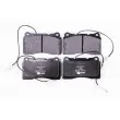 Jeu de 4 plaquettes de frein avant HELLA 8DB 355 018-671 - Visuel 1