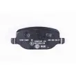 Jeu de 4 plaquettes de frein arrière HELLA 8DB 355 018-771 - Visuel 3