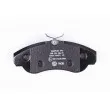 Jeu de 4 plaquettes de frein avant HELLA 8DB 355 018-791 - Visuel 3