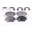 Jeu de 4 plaquettes de frein avant HELLA 8DB 355 018-801 - Visuel 1
