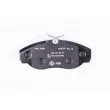 Jeu de 4 plaquettes de frein avant HELLA 8DB 355 018-891 - Visuel 3
