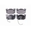 Jeu de 4 plaquettes de frein avant HELLA 8DB 355 018-941 - Visuel 1