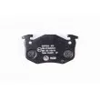 Jeu de 4 plaquettes de frein avant HELLA 8DB 355 018-941 - Visuel 3
