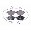 Jeu de 4 plaquettes de frein avant HELLA 8DB 355 019-081 - Visuel 1