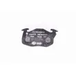 Jeu de 4 plaquettes de frein avant HELLA 8DB 355 019-131 - Visuel 3