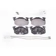 Jeu de 4 plaquettes de frein avant HELLA 8DB 355 019-141 - Visuel 1