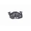Jeu de 4 plaquettes de frein avant HELLA 8DB 355 019-141 - Visuel 3