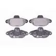 Jeu de 4 plaquettes de frein avant HELLA 8DB 355 019-161 - Visuel 1