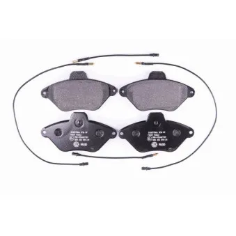 Jeu de 4 plaquettes de frein avant HELLA 8DB 355 019-211
