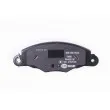 Jeu de 4 plaquettes de frein avant HELLA 8DB 355 019-331 - Visuel 3