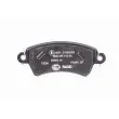 Jeu de 4 plaquettes de frein avant HELLA 8DB 355 019-341 - Visuel 3