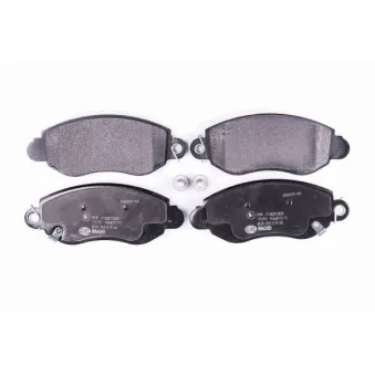 Jeu de 4 plaquettes de frein avant HELLA 8DB 355 019-361