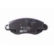 Jeu de 4 plaquettes de frein avant HELLA 8DB 355 019-361 - Visuel 3