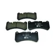 Jeu de 4 plaquettes de frein avant HELLA 8DB 355 019-521 - Visuel 1