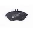 Jeu de 4 plaquettes de frein avant HELLA 8DB 355 019-721 - Visuel 3
