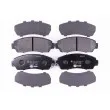 Jeu de 4 plaquettes de frein avant HELLA 8DB 355 019-761 - Visuel 1