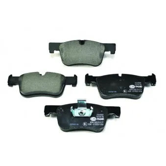 Jeu de 4 plaquettes de frein avant HELLA 8DB 355 019-771