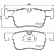 Jeu de 4 plaquettes de frein avant HELLA 8DB 355 019-771 - Visuel 2
