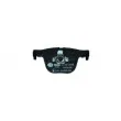 Jeu de 4 plaquettes de frein arrière HELLA 8DB 355 019-781 - Visuel 3