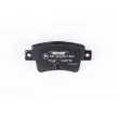 Jeu de 4 plaquettes de frein arrière HELLA 8DB 355 019-801 - Visuel 3