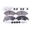 Jeu de 4 plaquettes de frein avant HELLA 8DB 355 019-901 - Visuel 1