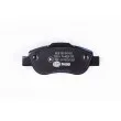 Jeu de 4 plaquettes de frein avant HELLA 8DB 355 019-921 - Visuel 3