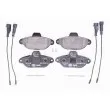 Jeu de 4 plaquettes de frein avant HELLA 8DB 355 019-931 - Visuel 1