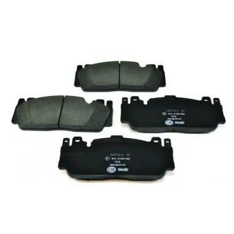 Jeu de 4 plaquettes de frein avant HELLA 8DB 355 019-991