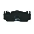 Jeu de 4 plaquettes de frein avant HELLA 8DB 355 019-991 - Visuel 3