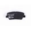 Jeu de 4 plaquettes de frein arrière HELLA 8DB 355 020-101 - Visuel 3