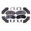 Jeu de 4 plaquettes de frein avant HELLA 8DB 355 020-171 - Visuel 1