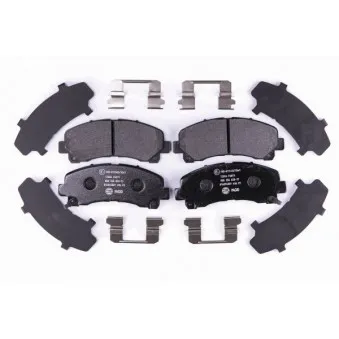 Jeu de 4 plaquettes de frein avant HELLA 8DB 355 020-171