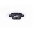 Jeu de 4 plaquettes de frein arrière HELLA 8DB 355 020-181 - Visuel 3