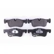 Jeu de 4 plaquettes de frein avant HELLA 8DB 355 020-201 - Visuel 1