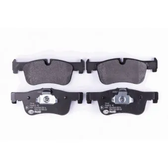 Jeu de 4 plaquettes de frein avant HELLA 8DB 355 020-201