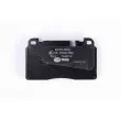 Jeu de 4 plaquettes de frein avant HELLA 8DB 355 020-251 - Visuel 3