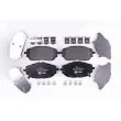 Jeu de 4 plaquettes de frein avant HELLA 8DB 355 020-281 - Visuel 1