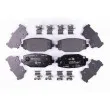 Jeu de 4 plaquettes de frein arrière HELLA 8DB 355 020-311 - Visuel 1