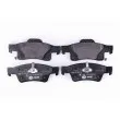 Jeu de 4 plaquettes de frein arrière HELLA 8DB 355 020-351 - Visuel 1