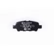 Jeu de 4 plaquettes de frein arrière HELLA 8DB 355 020-401 - Visuel 3