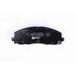 Jeu de 4 plaquettes de frein avant HELLA 8DB 355 020-571 - Visuel 3
