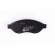 Jeu de 4 plaquettes de frein avant HELLA 8DB 355 020-661 - Visuel 3